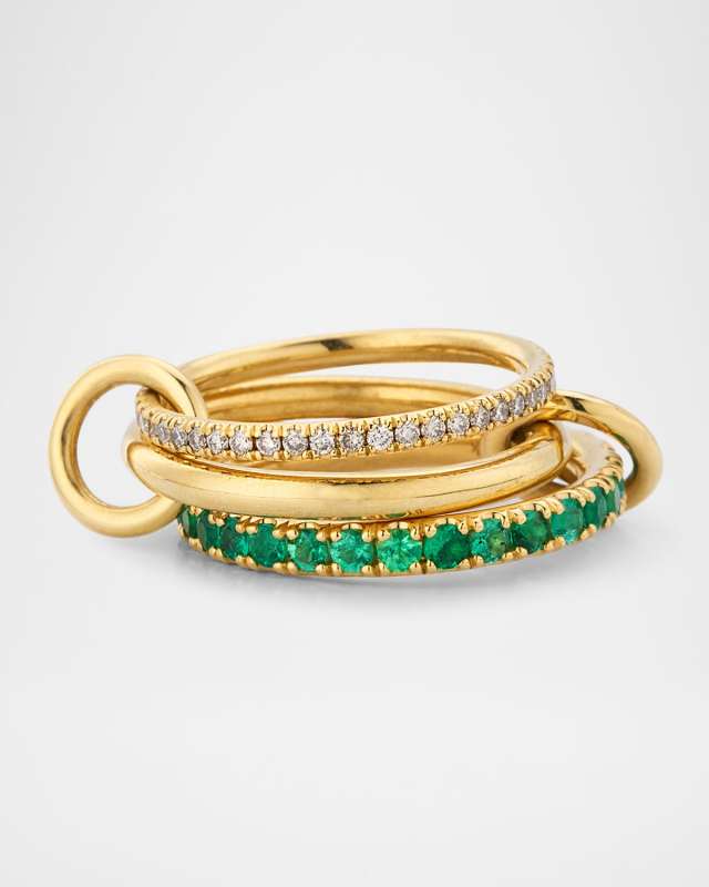 Norah YG Emerald Ring